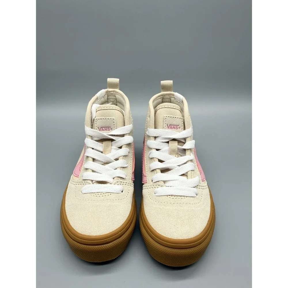 Vans Ashwood Hi Decon Suede/Canvas Oatmeal/Gum Youth 2 Skate School‎ Sneakers